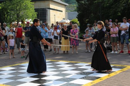 Pokaz szermierki japońskiej kendo